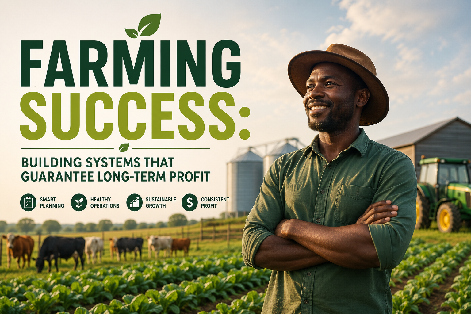 STOP CHASING LUCK, BUILD A FARM THAT PAYS YOU YEAR AFTER YEAR